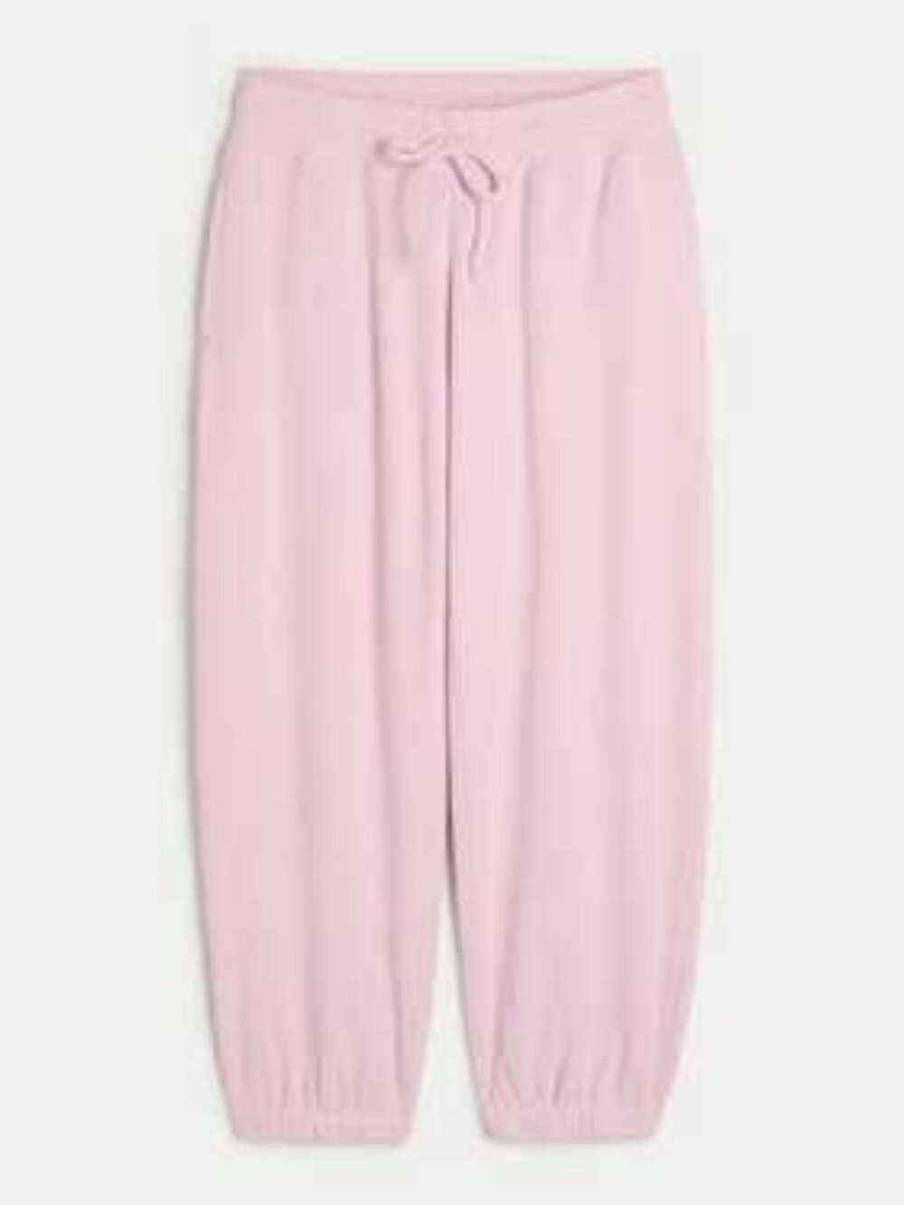Gilly Hicks Relaxed Waffle Joggers sweatpants Petal Pink Small Long tall inseam